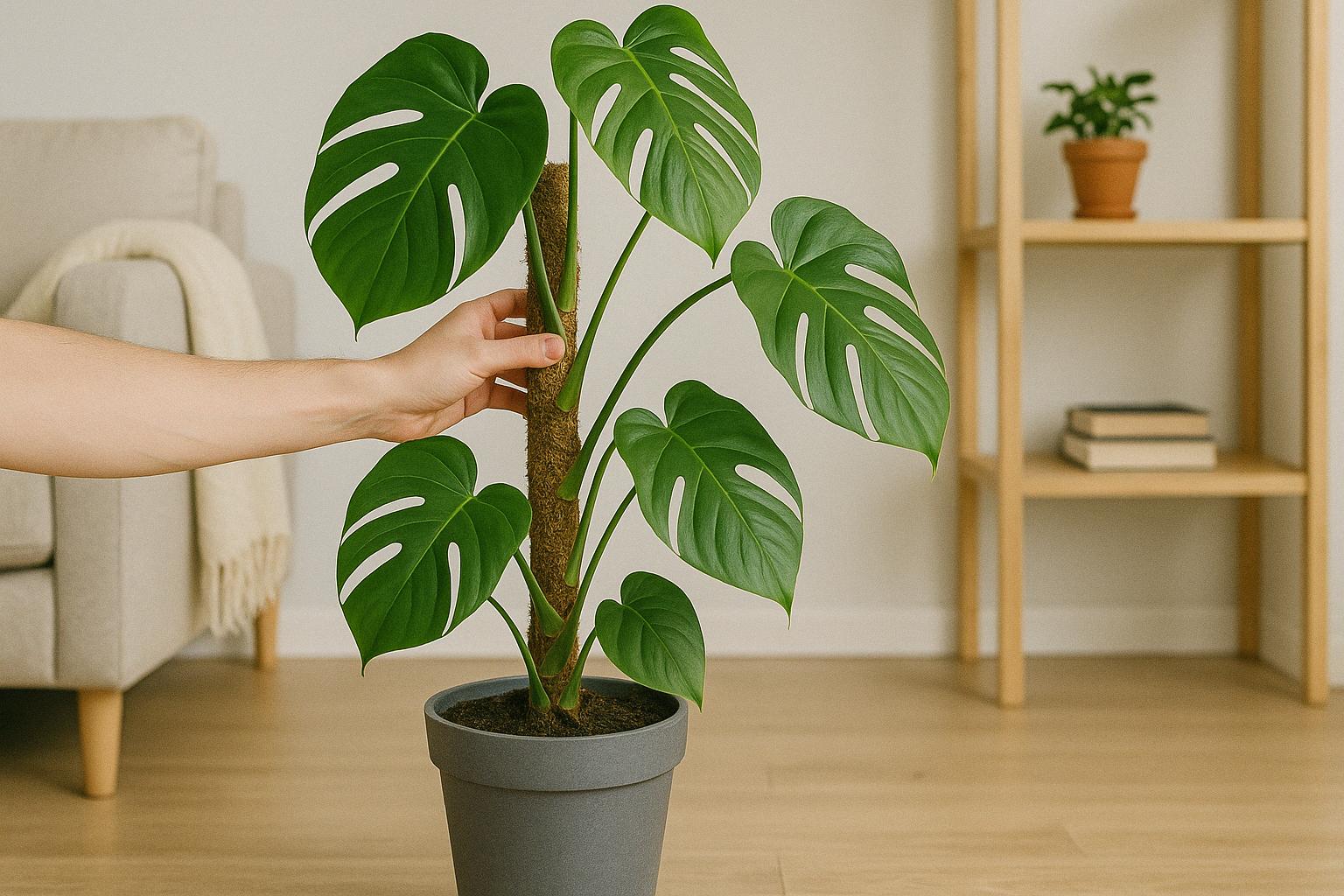 Ist die Monstera wirklich eine Kletterpflanze?