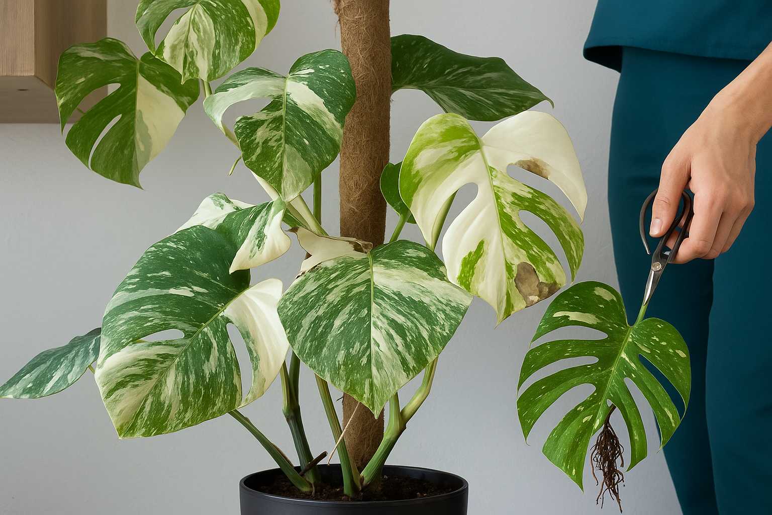 Monstera Thai Constellation vermehren: So gelingt’s dir