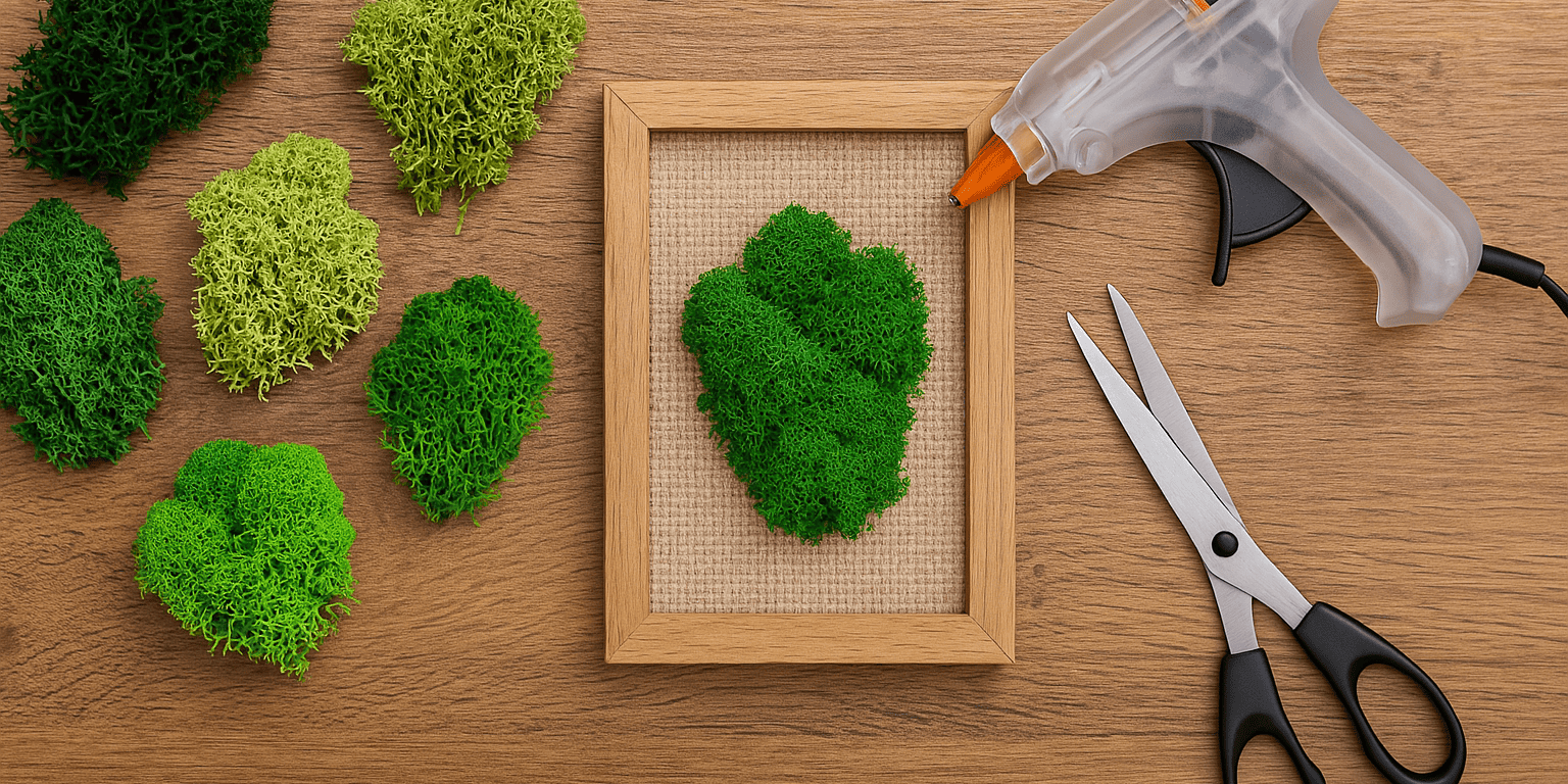 Moosbilder selber machen: Dein grünes DIY-Abenteuer beginnt