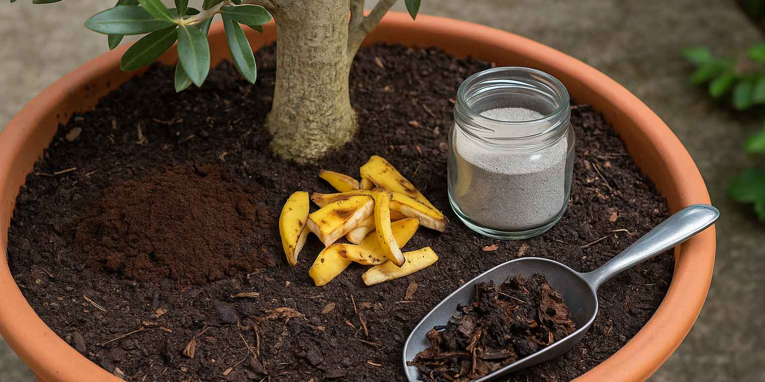 Olivenbaum mit Hausmitteln düngen: Natürliche Pflege für dein Bäumchen