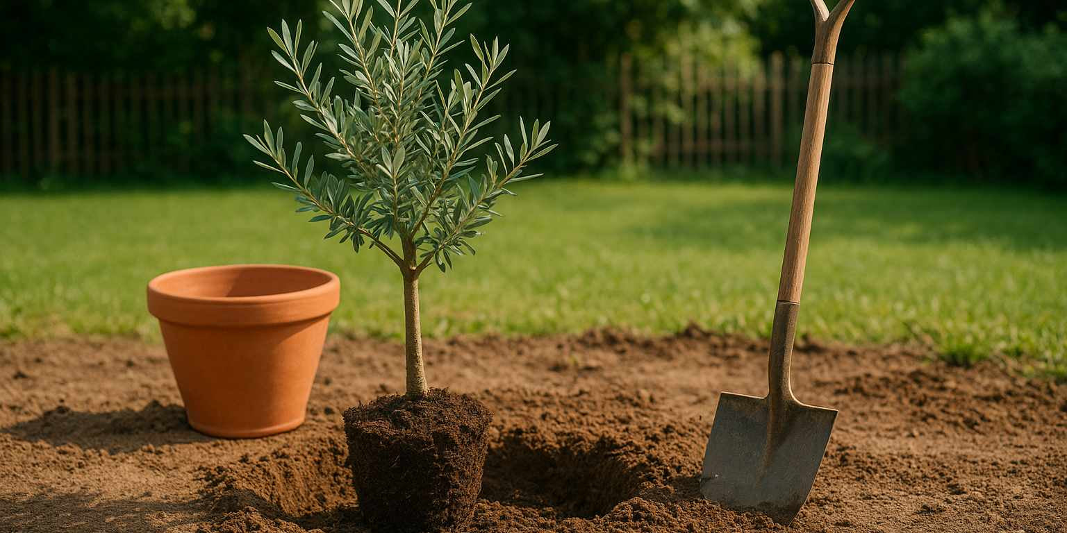 Deinen Olivenbaum erfolgreich einpflanzen