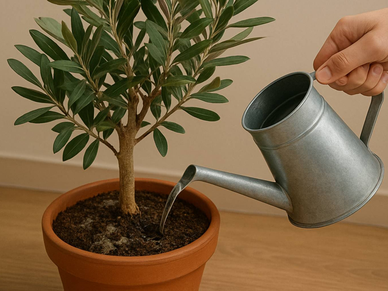 So gießt du deinen Olivenbaum richtig