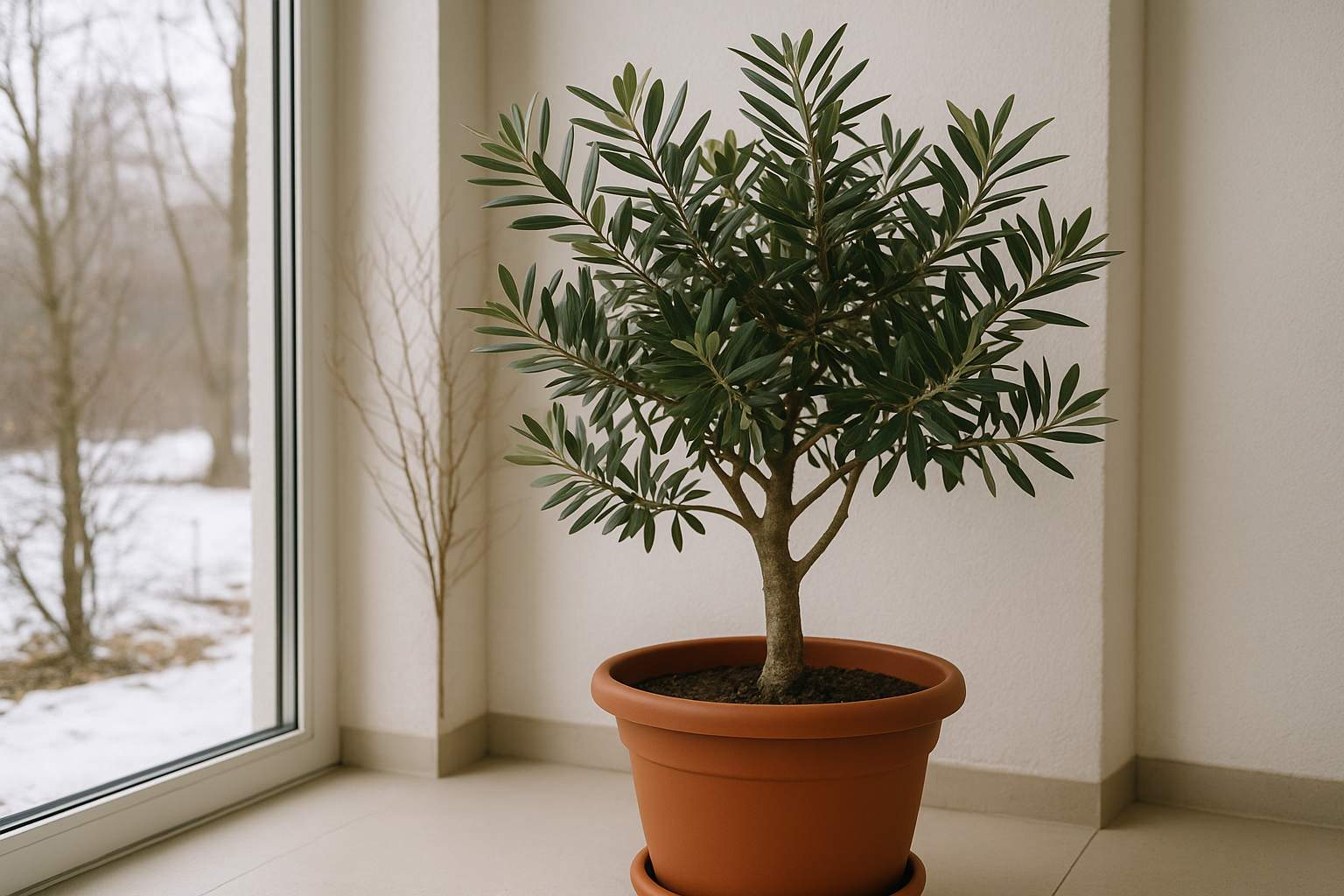 Deinen Olivenbaum im Topf erfolgreich überwintern