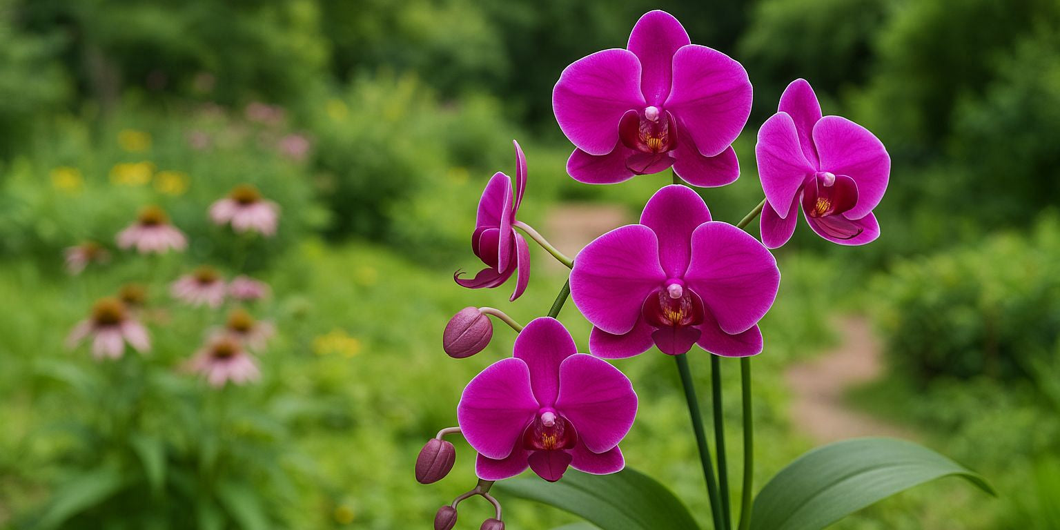 Orchideen im Garten: Schönheit für dein Beet