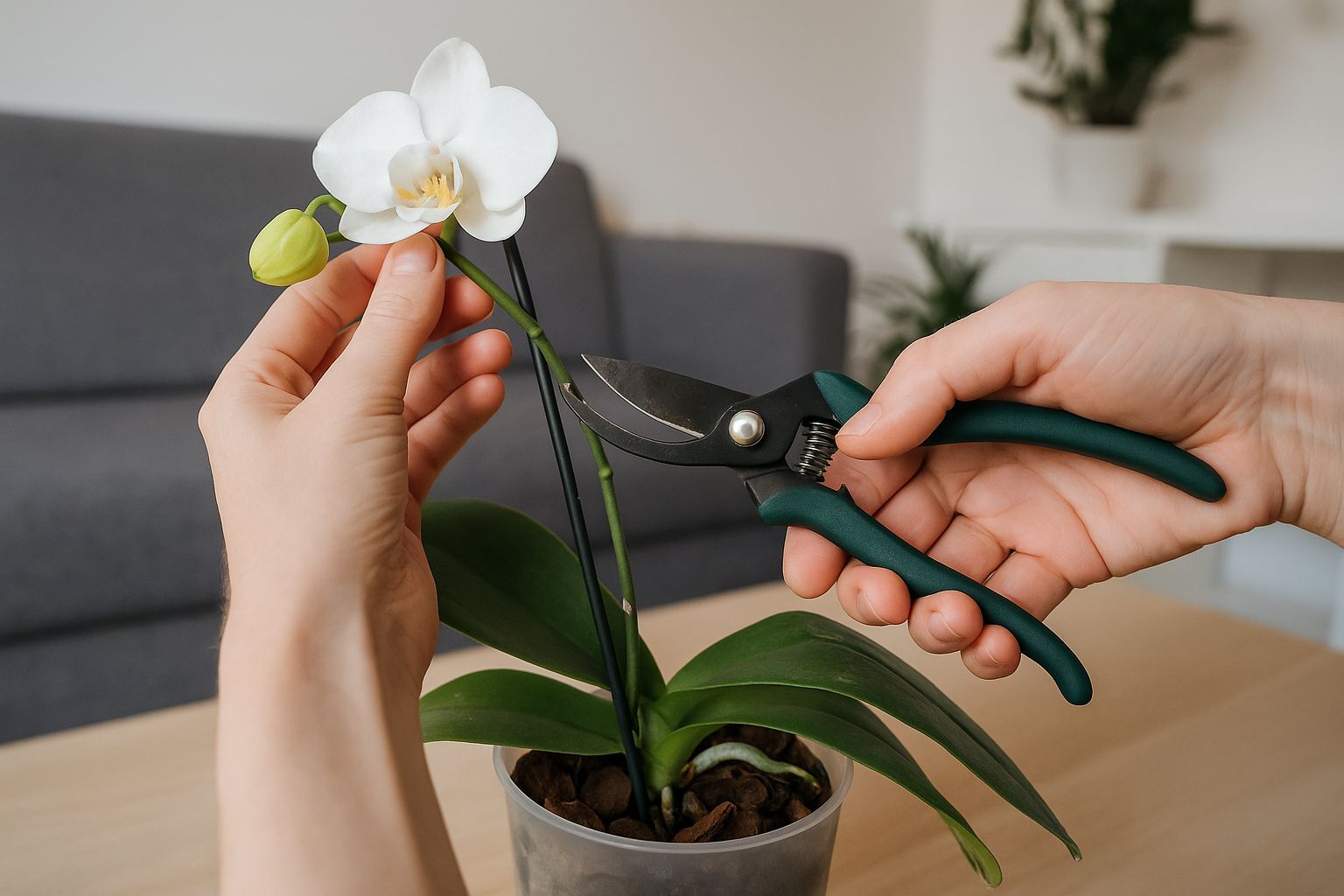 Orchideen richtig schneiden: Dein Weg zu gesunden Zimmerpflanzen