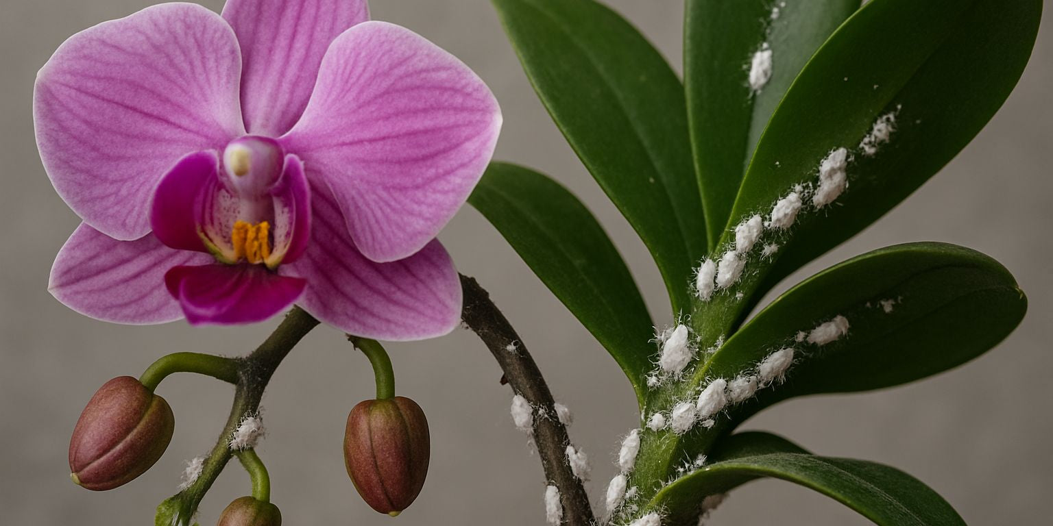 Wollläuse an deinen Orchideen:so wirst du sie los