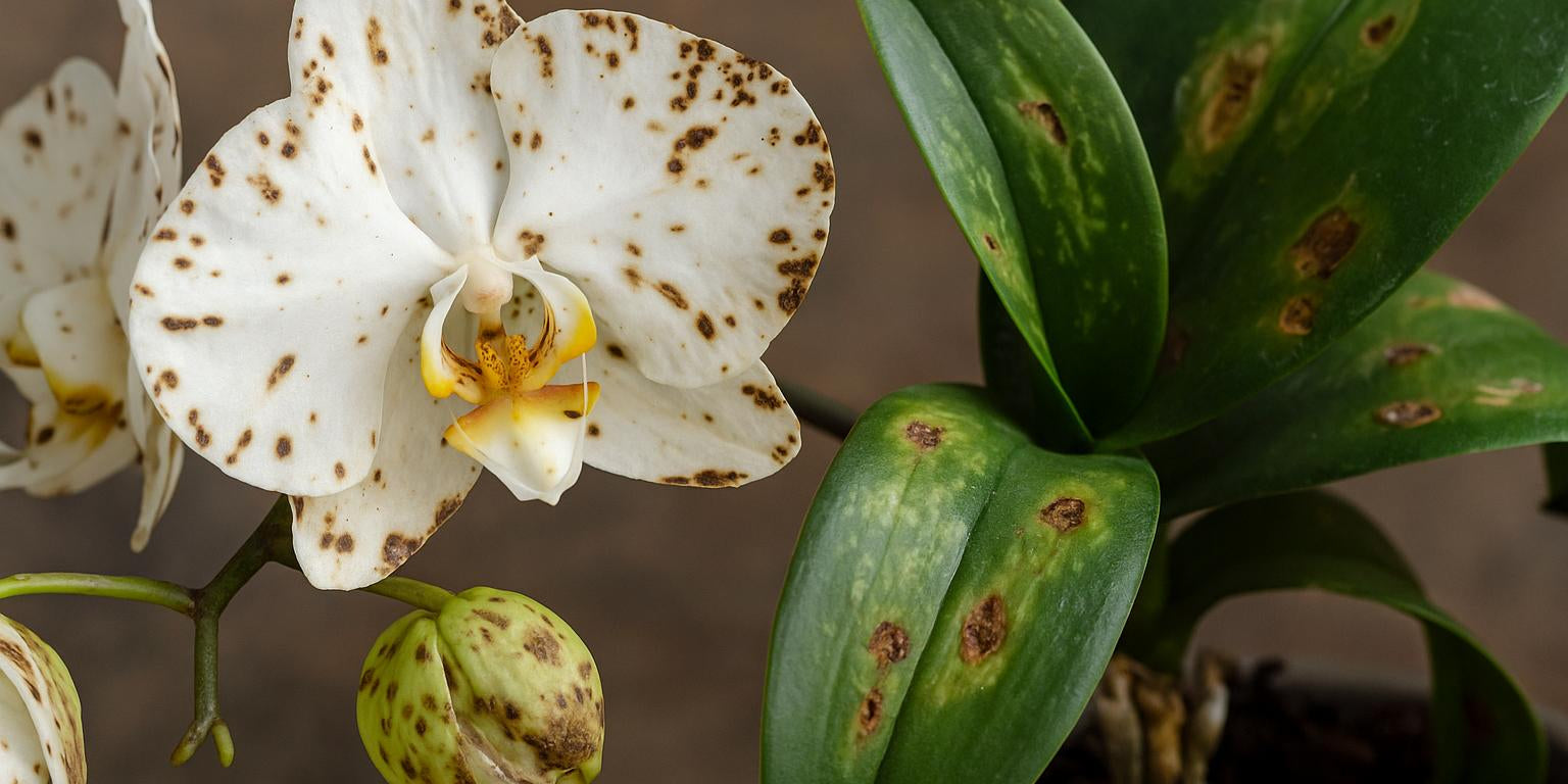 Krankheiten bei Orchideen: Symptome erkennen, Schäden behandeln