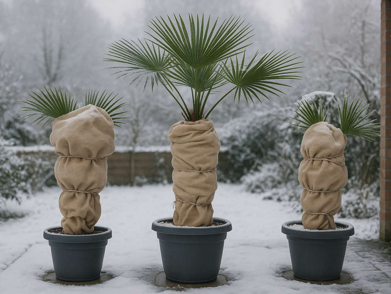 So überwinterst du deine Palmen erfolgreich im Freien
