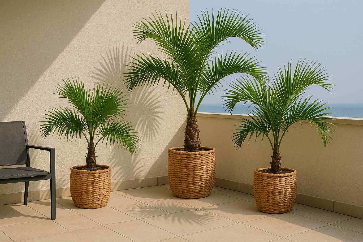 Palmen für deine Terrasse: Exotisches Flair für draußen