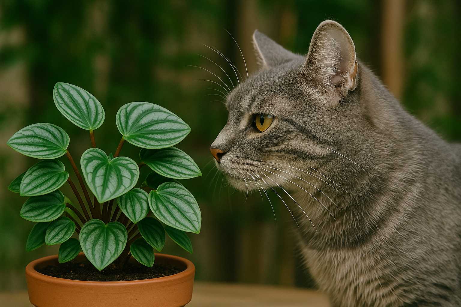 Peperomia und Katzen: Sind diese Pflanzen sicher für deine Samtpfoten?