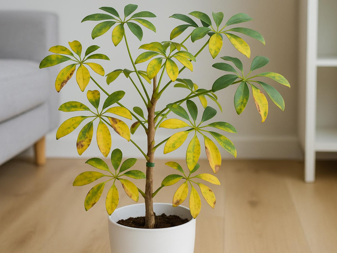 Häufige Pflegefehler bei deiner Schefflera vermeiden