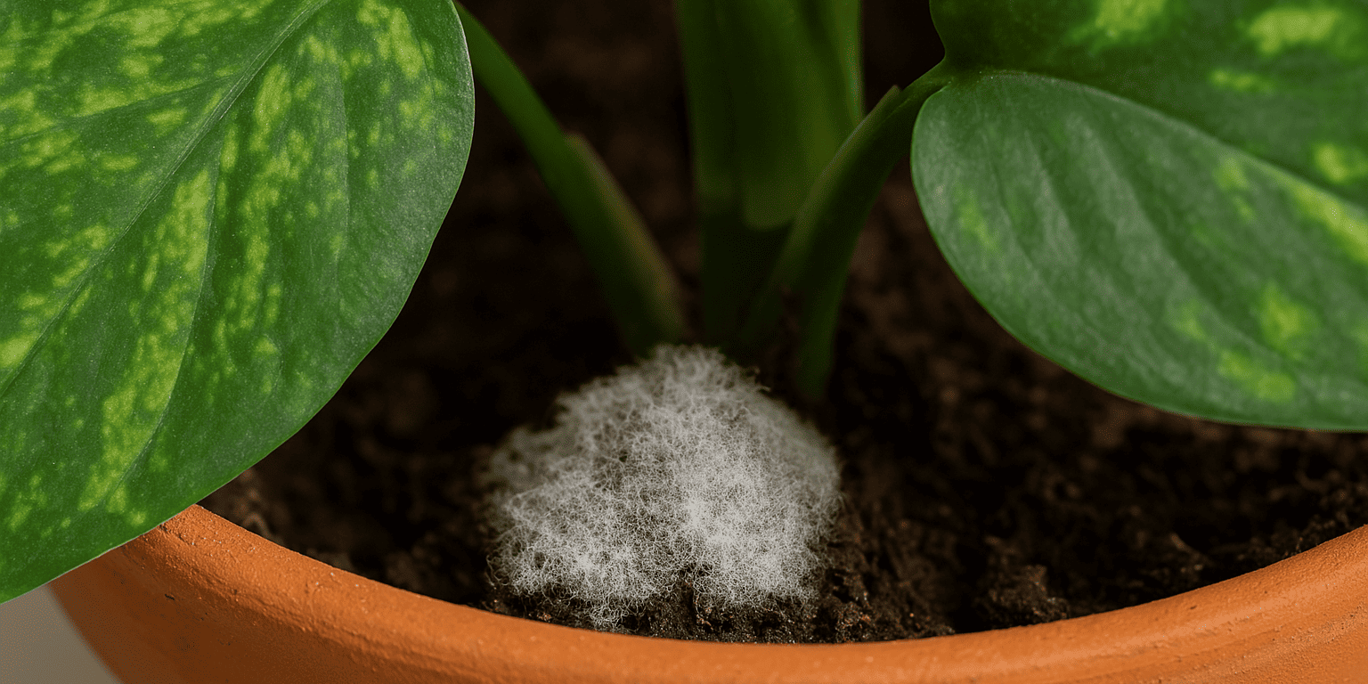 Schimmel auf Zimmerpflanzen: Was du wissen musst