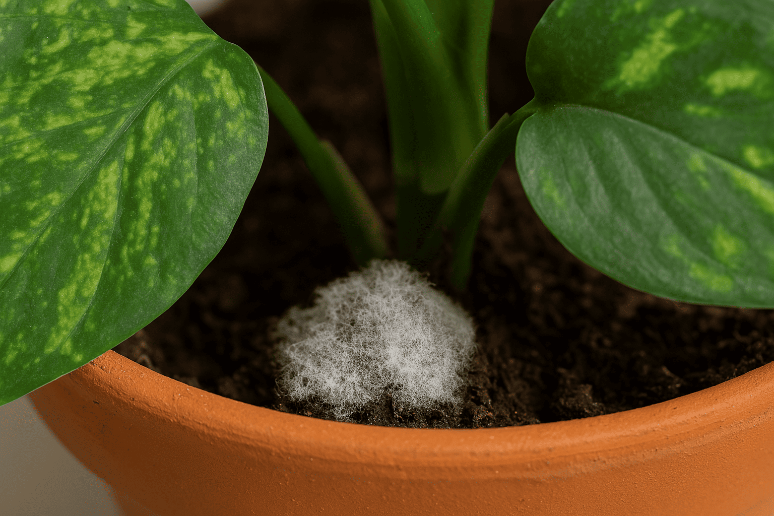 Schimmel auf Zimmerpflanzen: Was du wissen musst