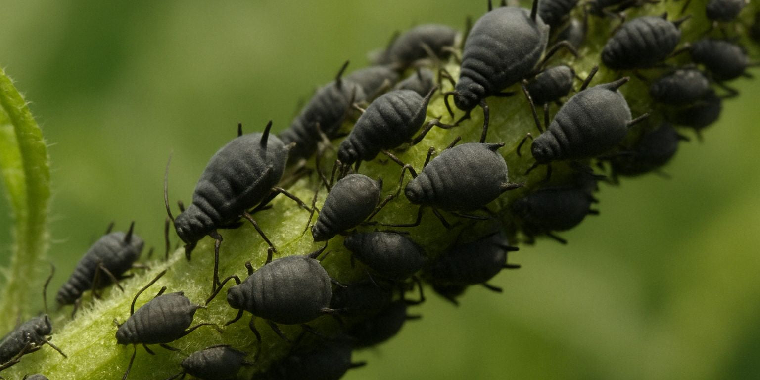 Schwarze Blattläuse: Kleine Schädlinge mit großer Wirkung