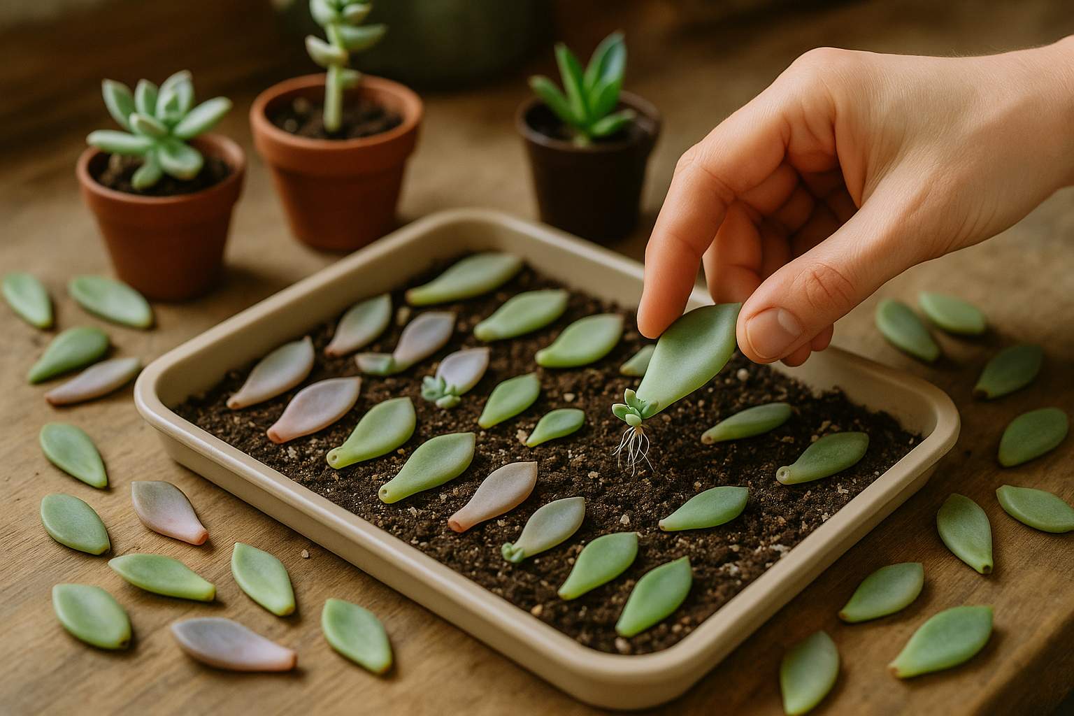 Sukkulenten erfolgreich vermehren: Dein Weg zu mehr Zimmerpflanzen