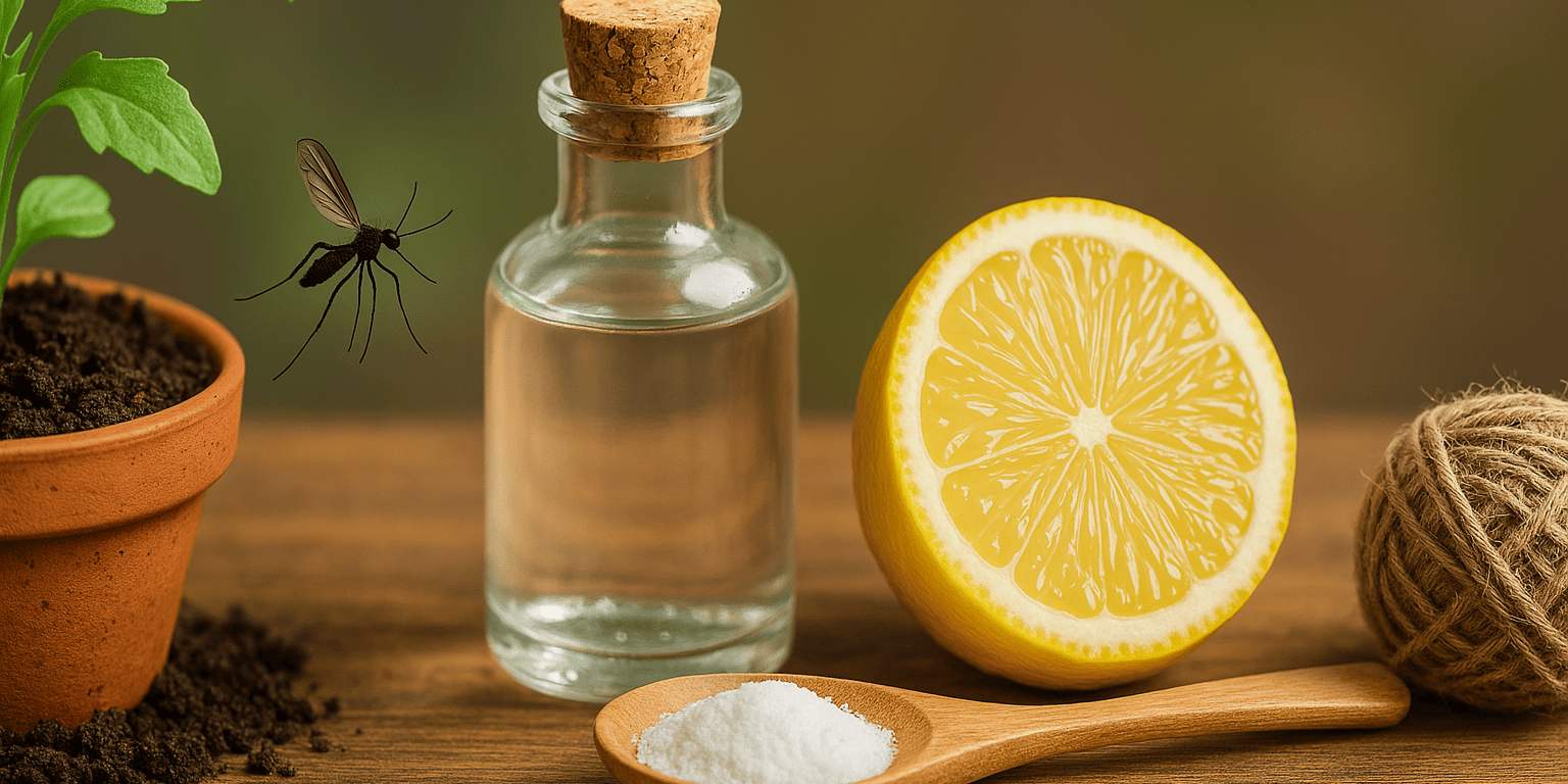 Trauermücken mit Hausmitteln bekämpfen