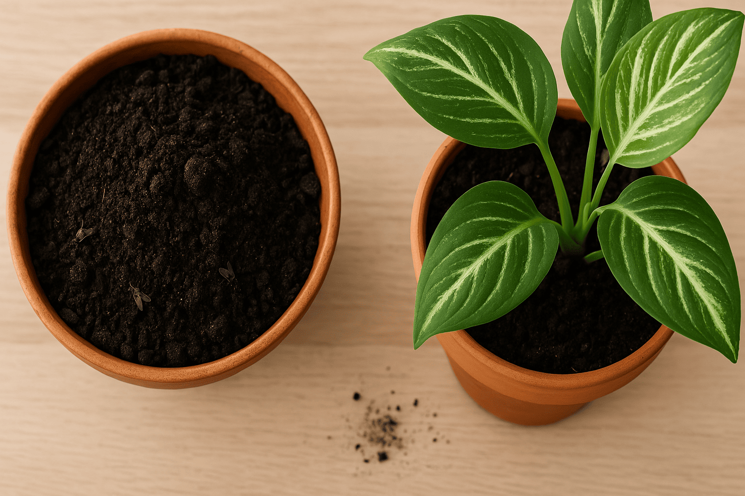 Welche Erde für Zimmerpflanzen ohne Fliegen?