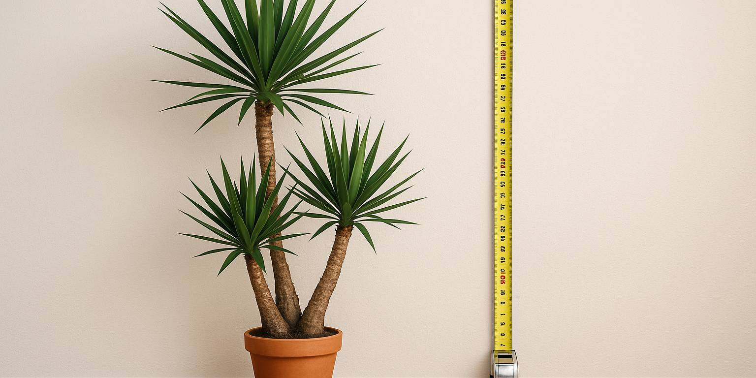 Alles zur Größe deiner Yucca Palme