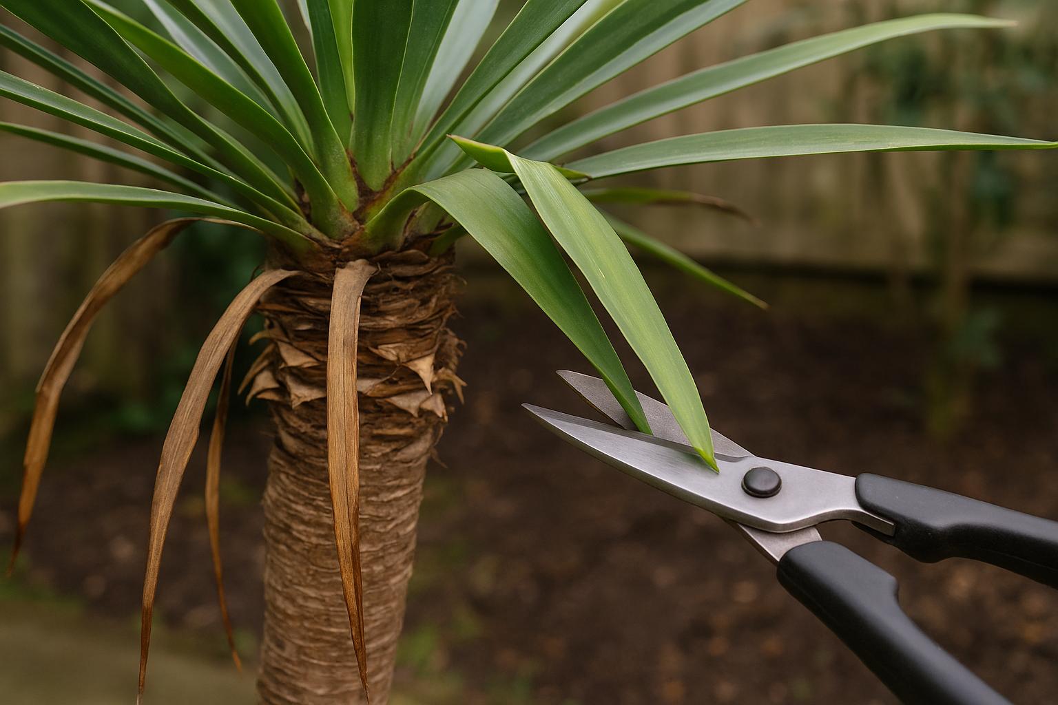 Yucca Palme: So schneidest du die Krone richtig