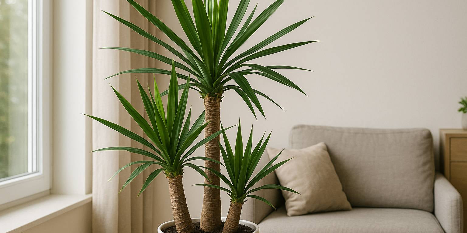 Yucca Palme drinnen pflegen: Dein Weg zur gesunden Zimmerpflanze