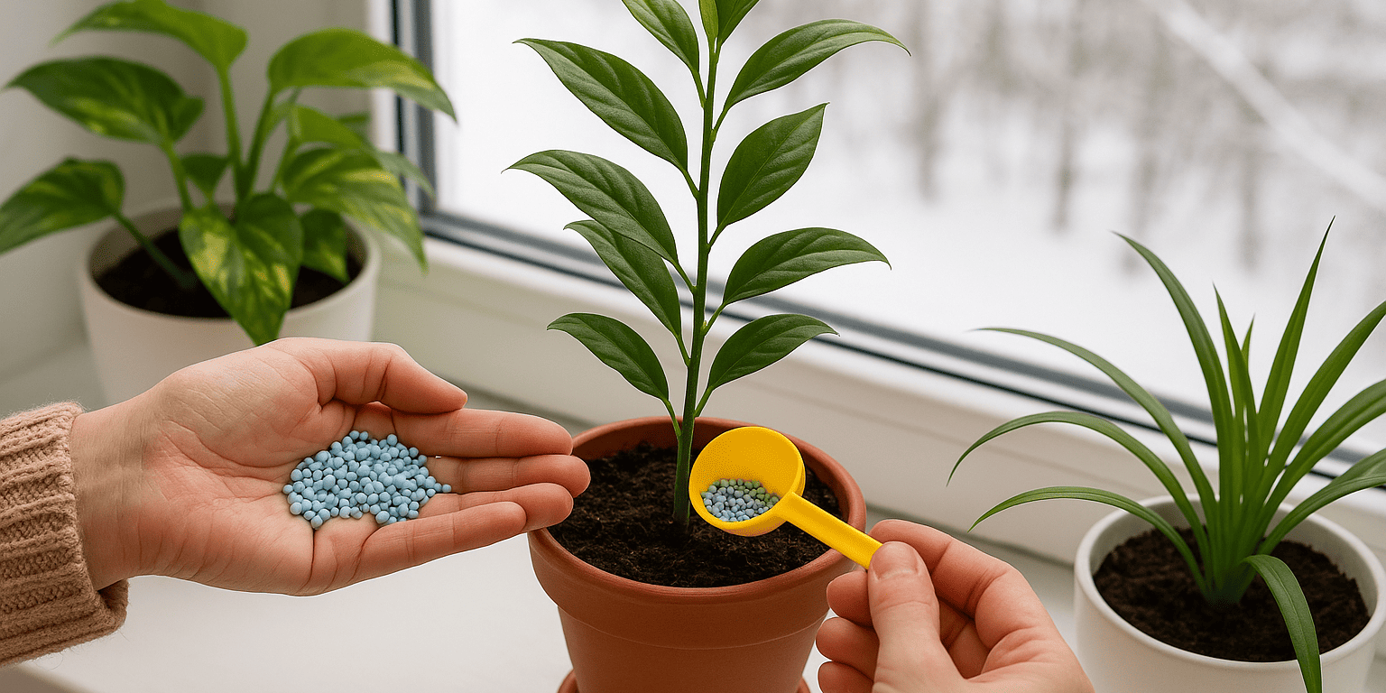 Zimmerpflanzen düngen im Winter: Alles, was du wissen musst