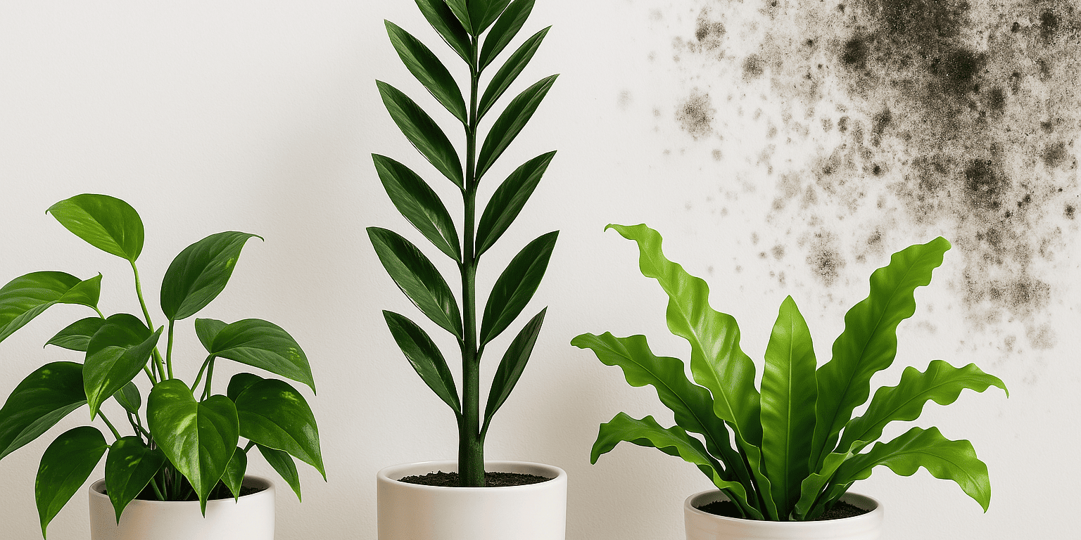 Zimmerpflanzen gegen Schimmel: Deine grünen Retter