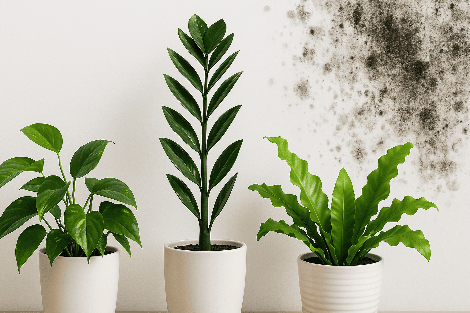 Zimmerpflanzen gegen Schimmel: Deine grünen Retter