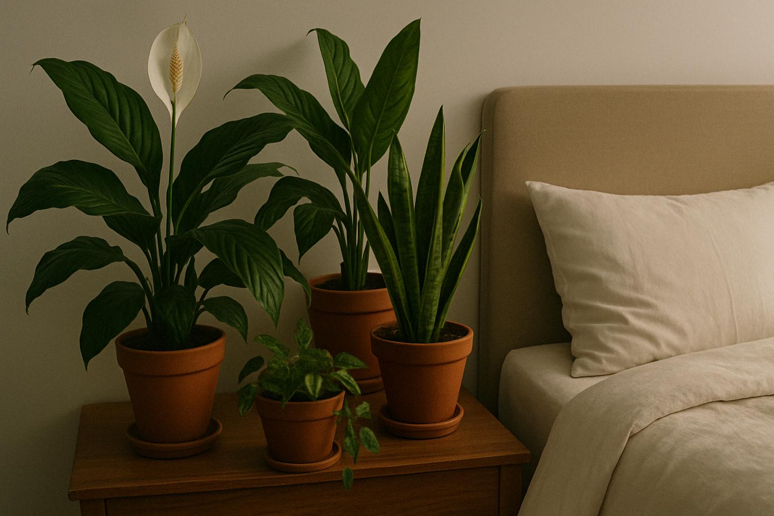Zimmerpflanzen im Schlafzimmer: Grüne Begleiter für die Nacht