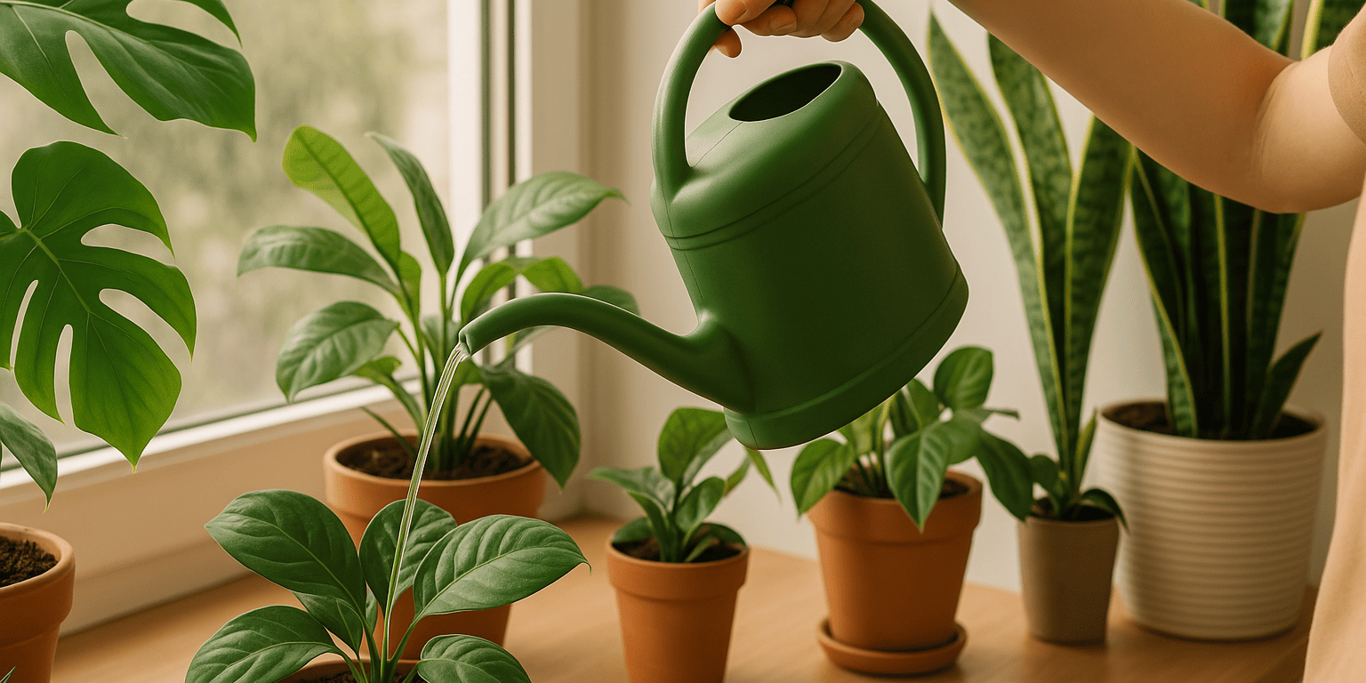 Zimmerpflanzen im Urlaub gießen: So klappt’s problemlos