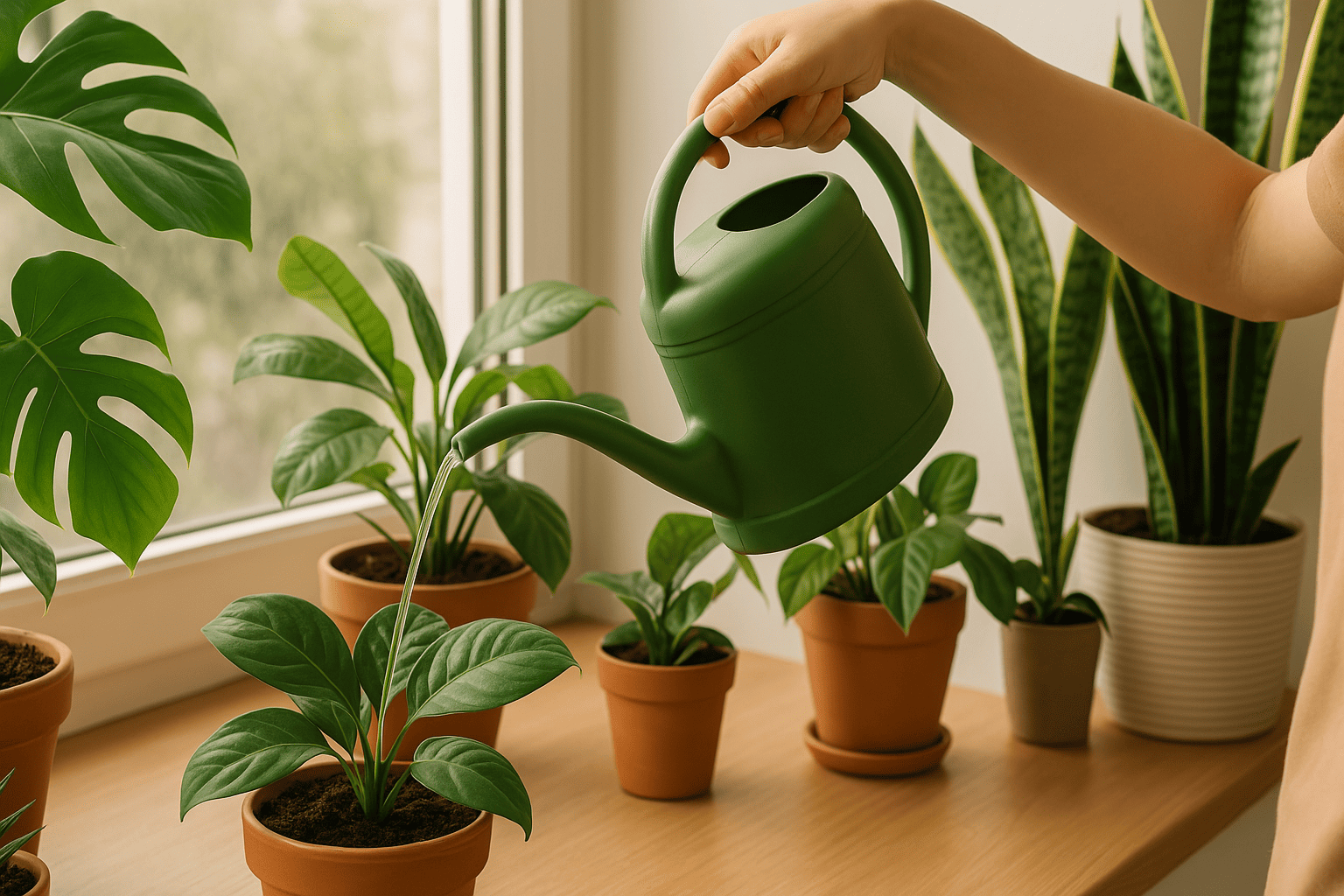 Zimmerpflanzen im Urlaub gießen: So klappt’s problemlos