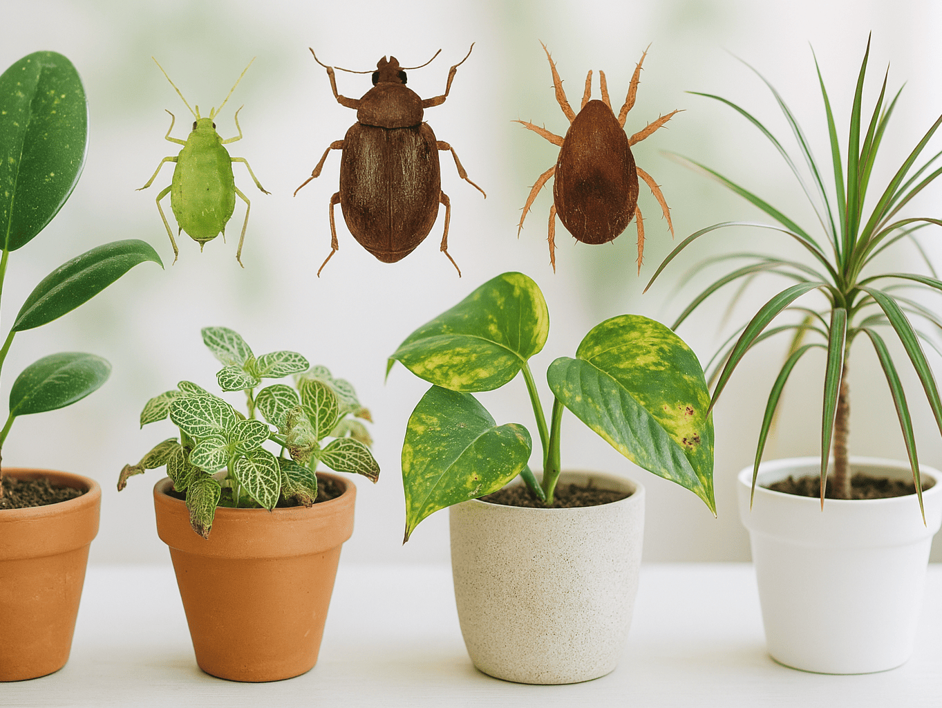Zimmerpflanzen-Schädlinge: Dein Guide gegen die kleinen Plagegeister