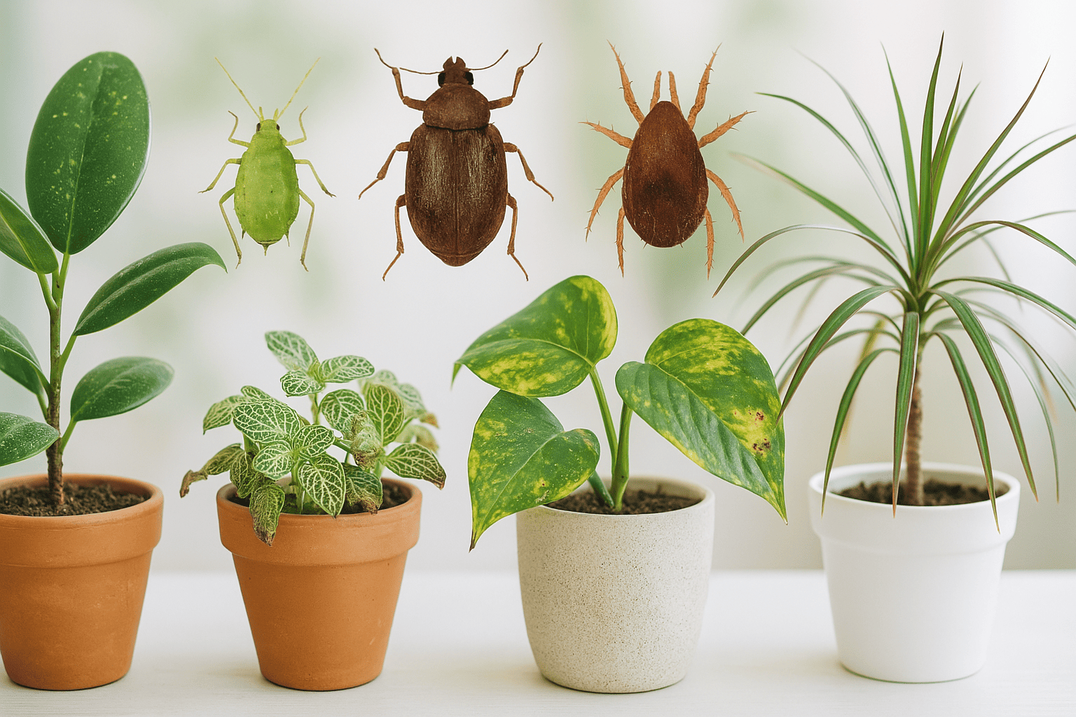 Zimmerpflanzen-Schädlinge: Dein Guide gegen die kleinen Plagegeister