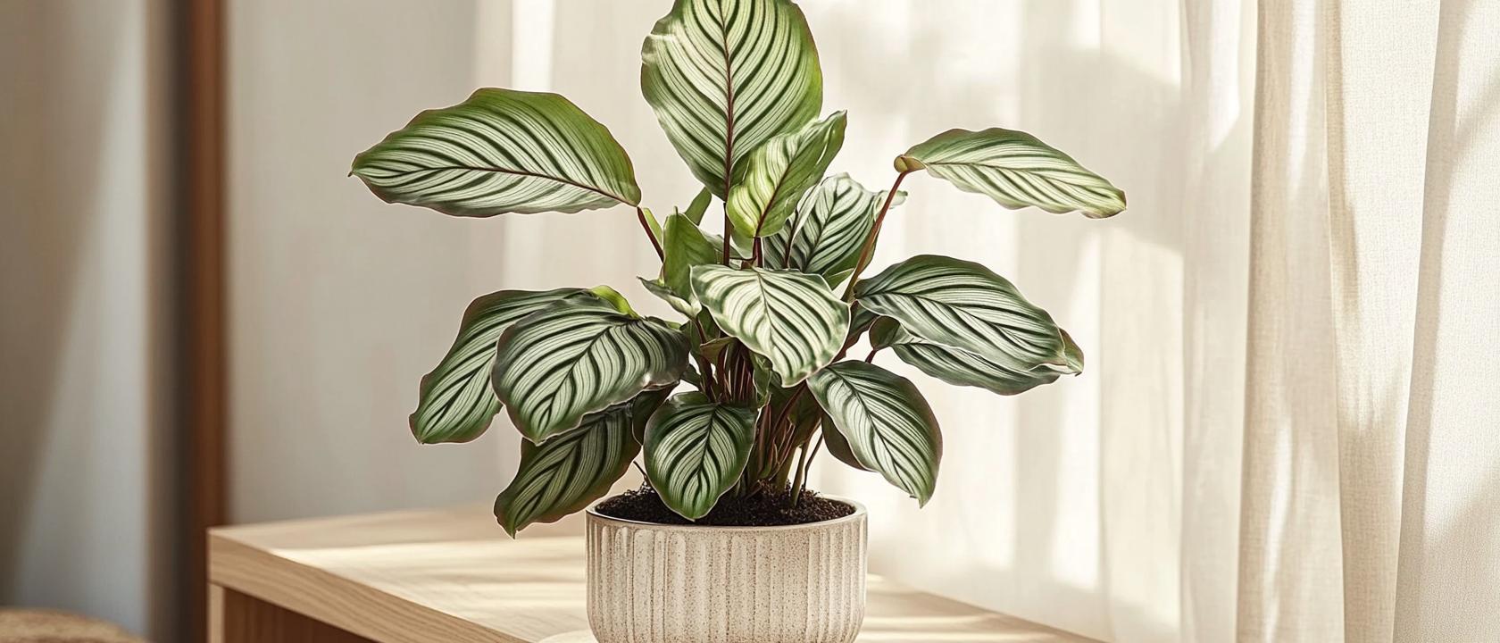 Calathea Whitestar