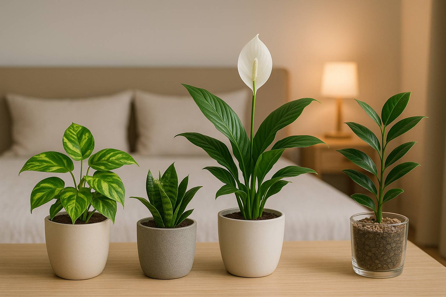 Luftreinigende Pflanzen Schlafzimmer Wenig Licht