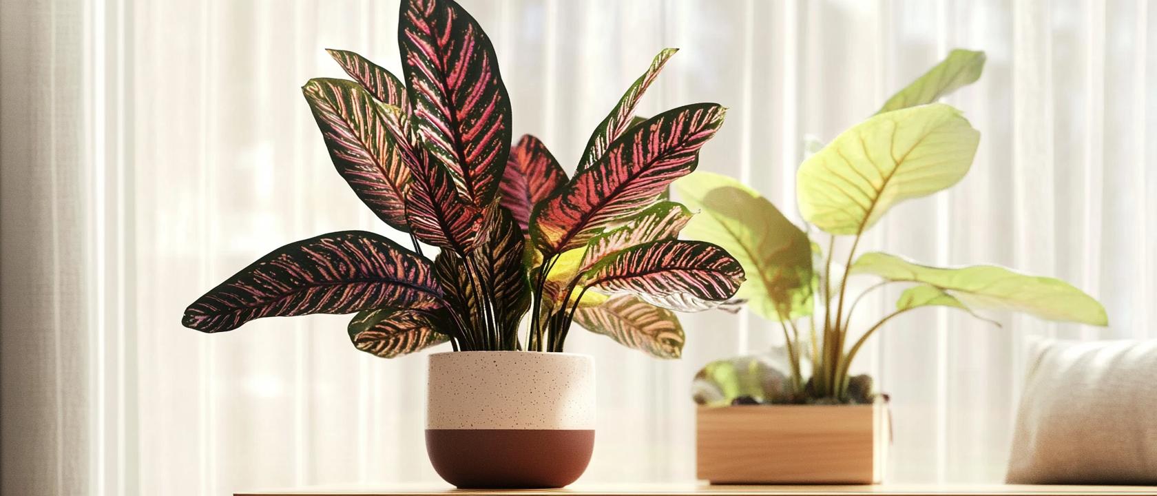 Zimmerpflanze mit bunten Blättern kaufen