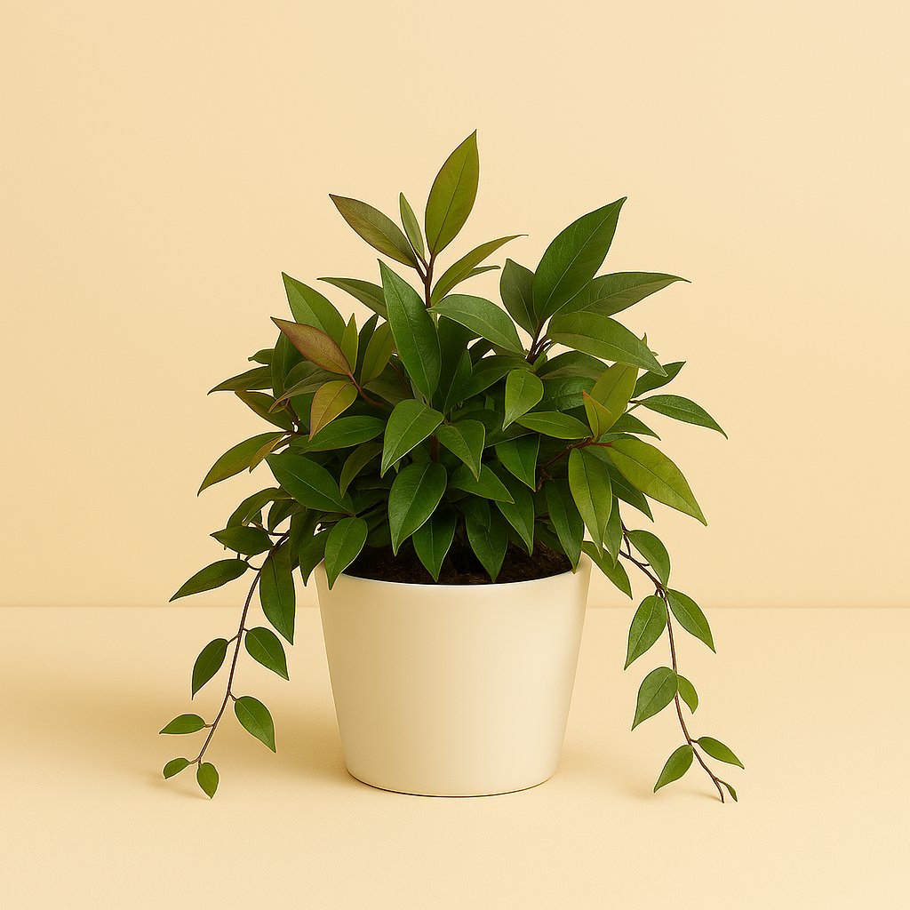 Hoya Gracilix - 20cm in einem modernen Studio mit modernem Topf