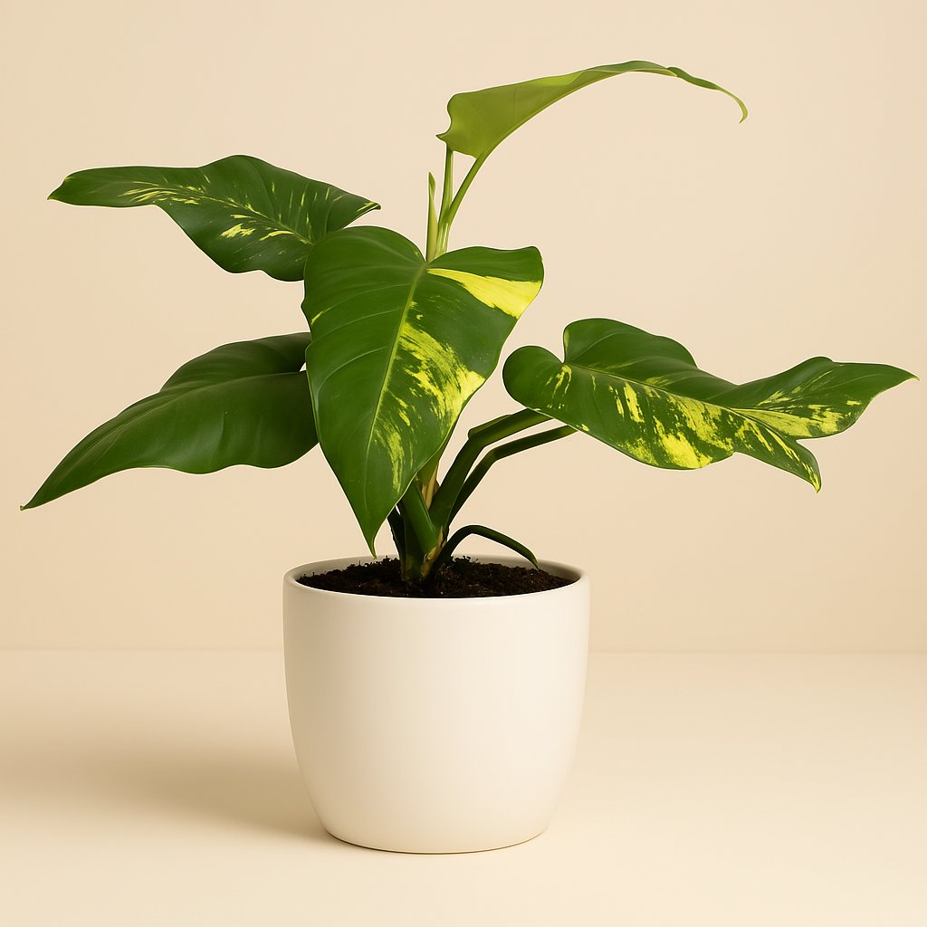 Philodendron Domesticum Variegata - 50cm