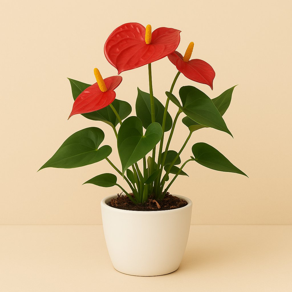 Anthurium Diamond Red - 25cm