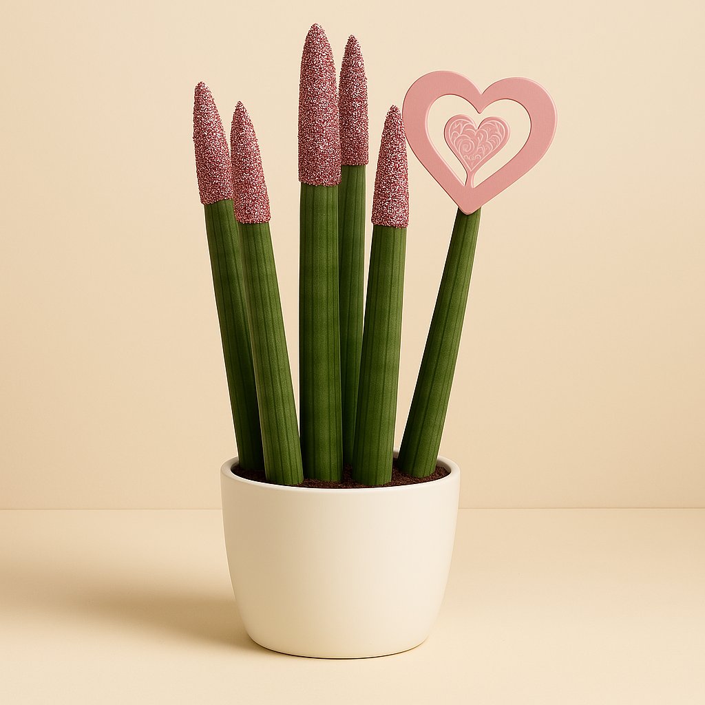 Sansevieria Candy Touchz Sweetdip Red - 18cm