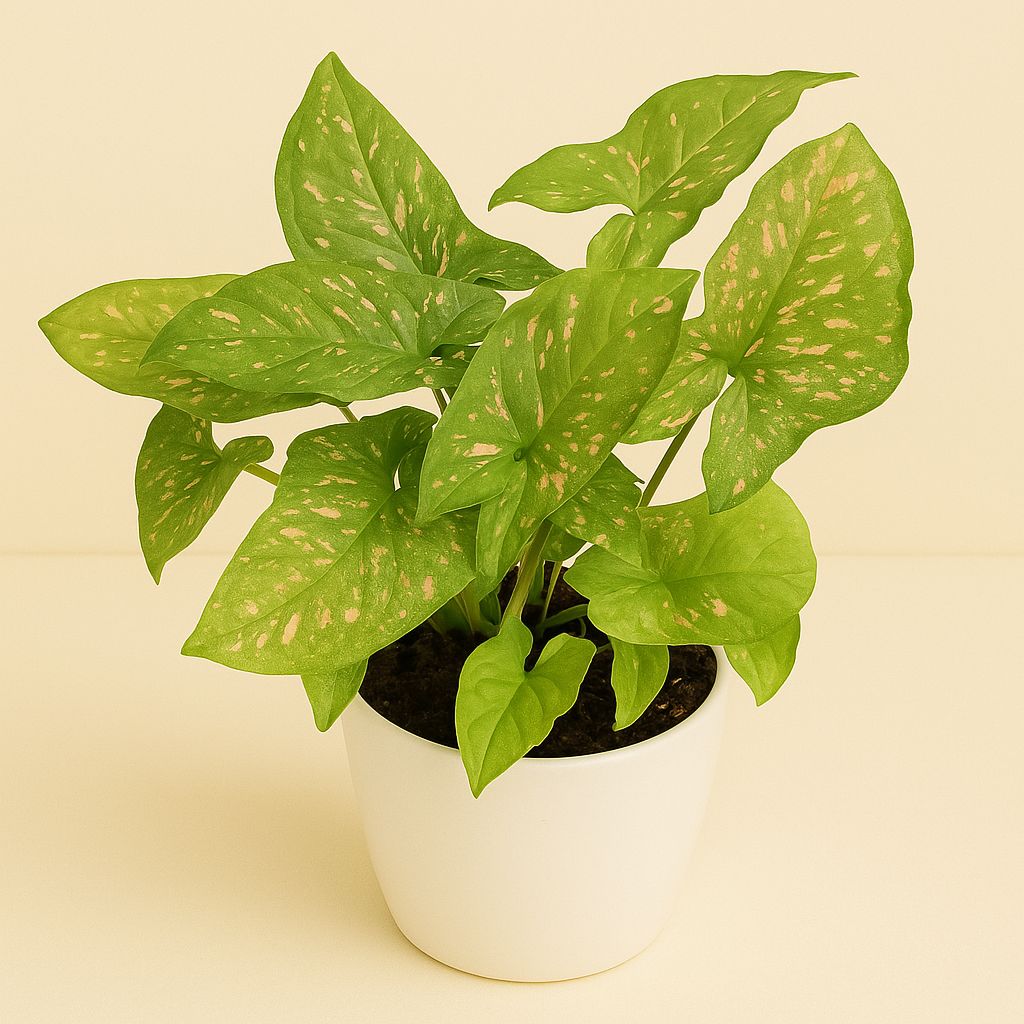 Syngonium Pink Splash Allusion - 25cm