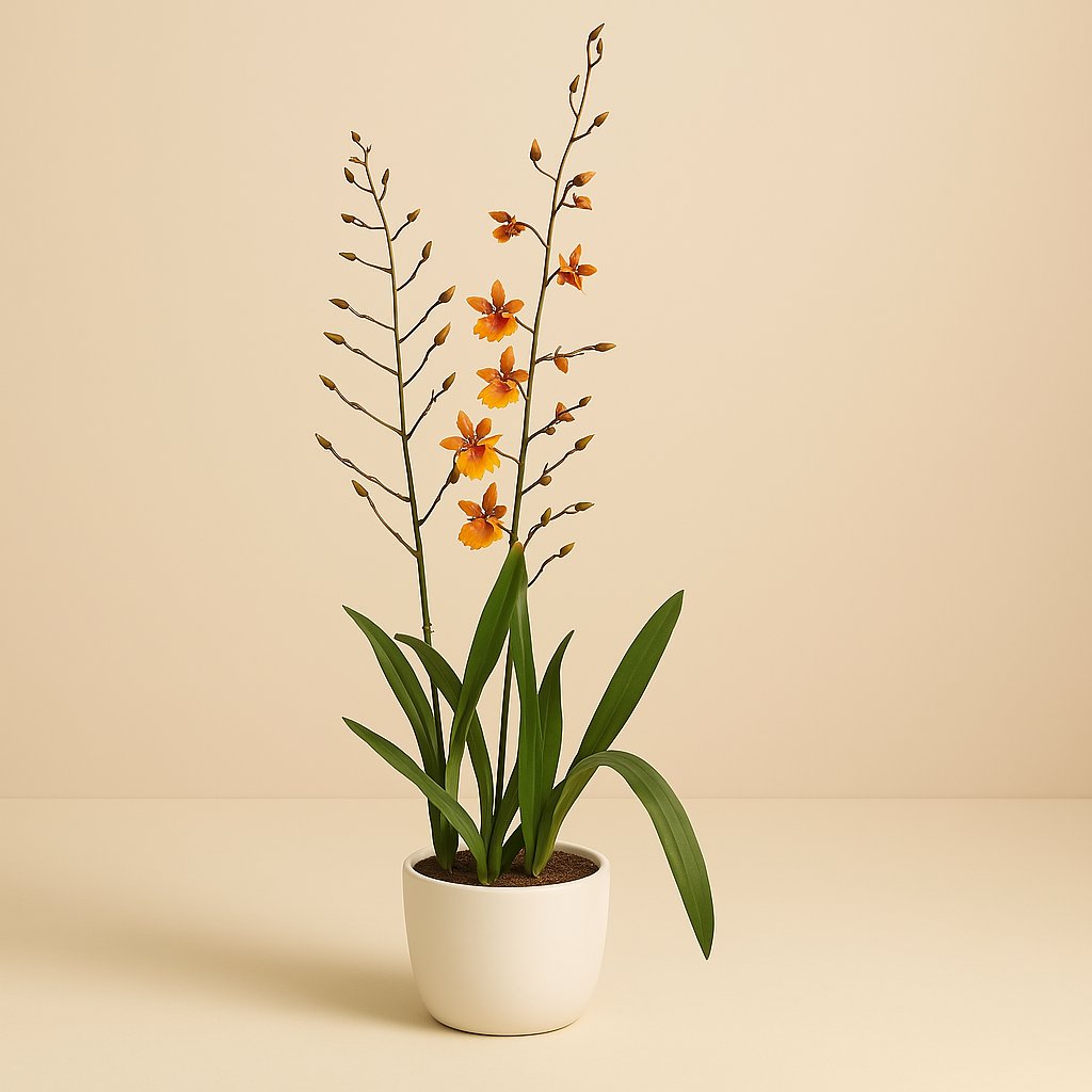 Catatante - 80cm in einem modernen Studio mit modernem Topf