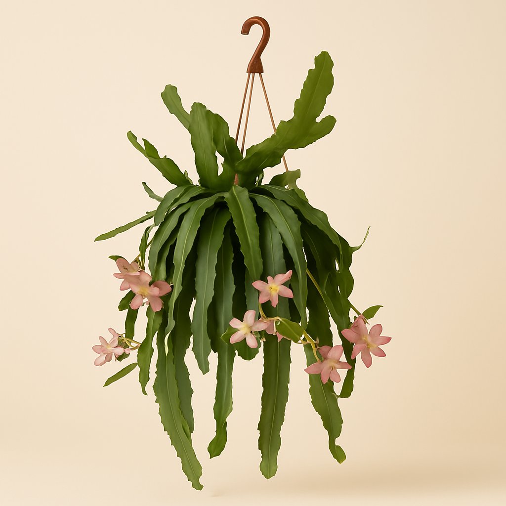 Disocactus phyllanthoides - 50cm in einem modernen Studio mit modernem Topf