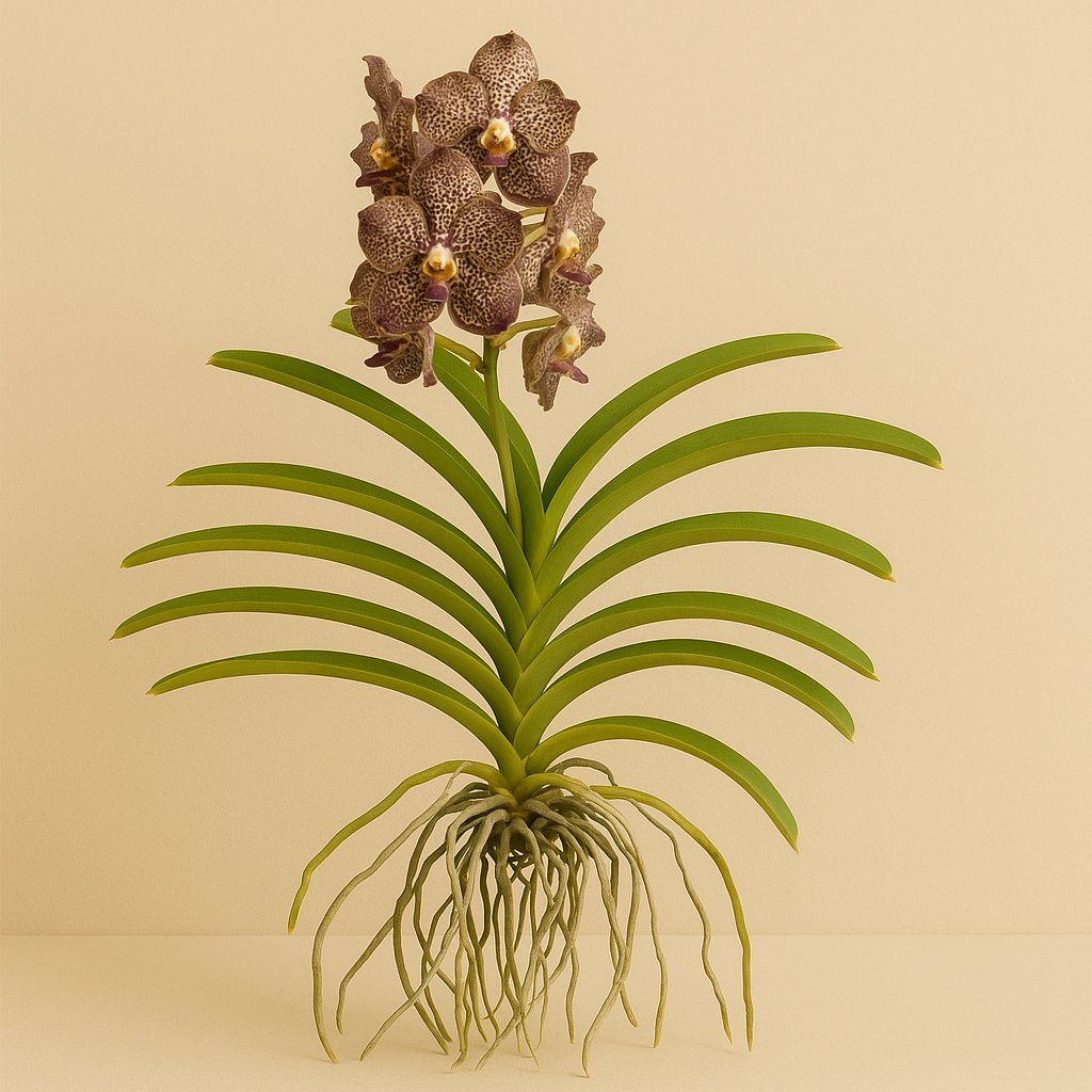 Vanda Ocelot Mocha - 75cm