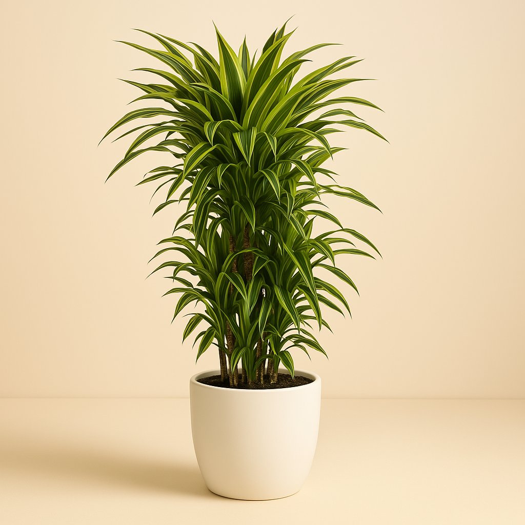 Dracaena Fragrans Lemon Lime - 120cm