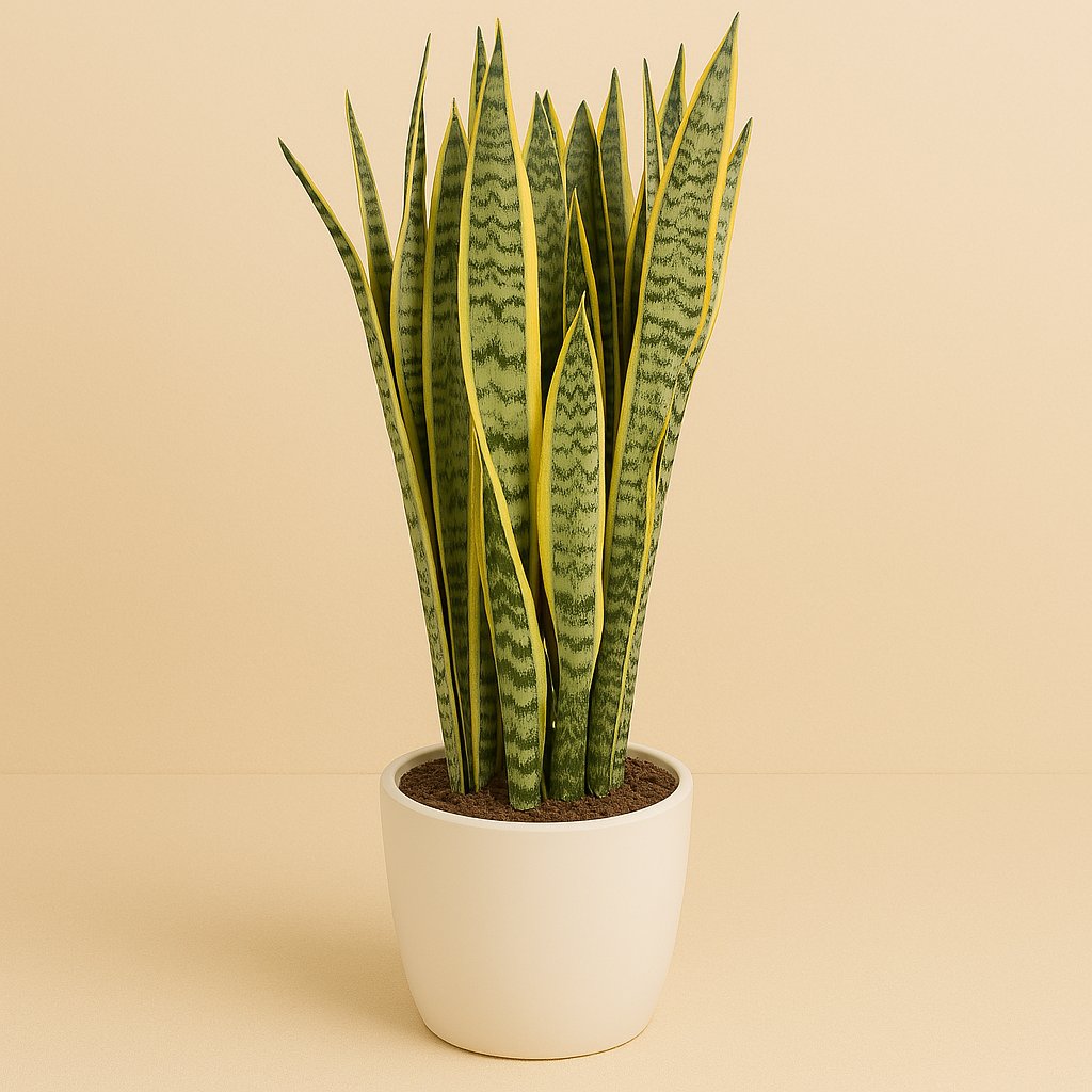 Sansevieria Trifasciata Laurentii - 95cm