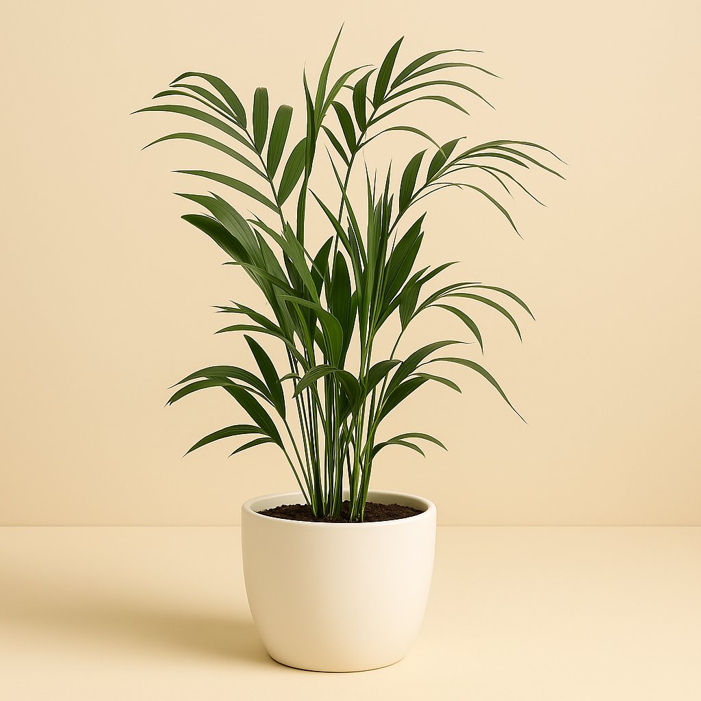 Howea Forsteriana - 110cm in einem modernen Studio mit modernem Topf