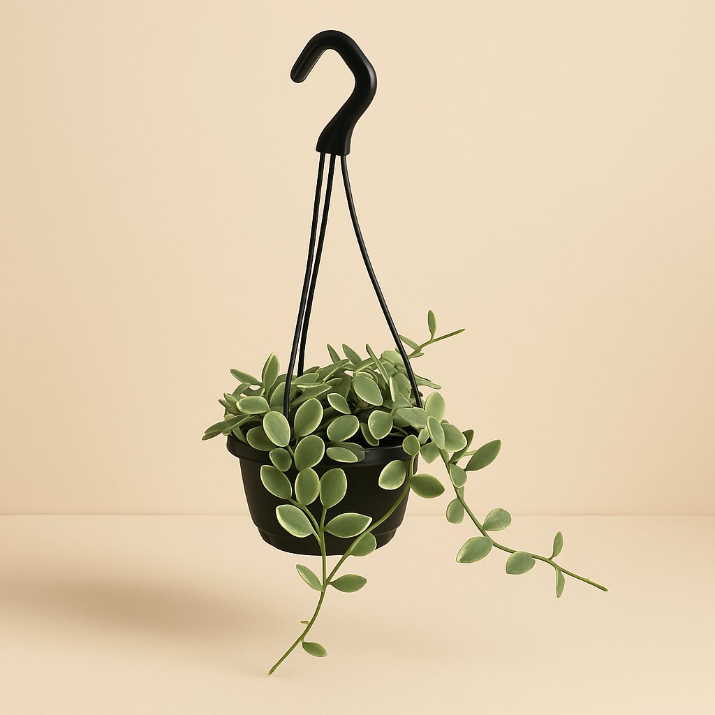 Dischidia Ionantha - 15cm in einem modernen Studio mit modernem Topf