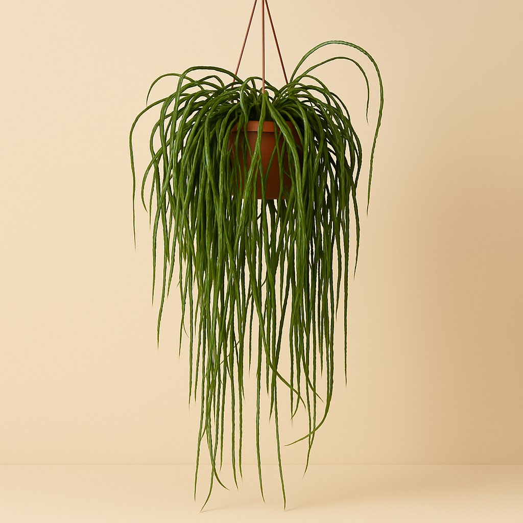 Lepismium Bolivianum - 70cm in einem modernen Studio mit modernem Topf