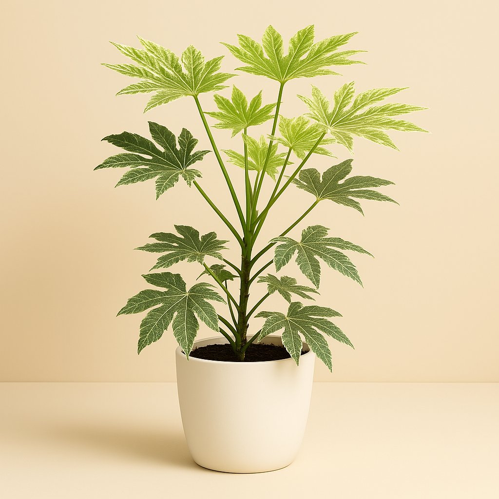 Fatsia Japonica Spiderweb