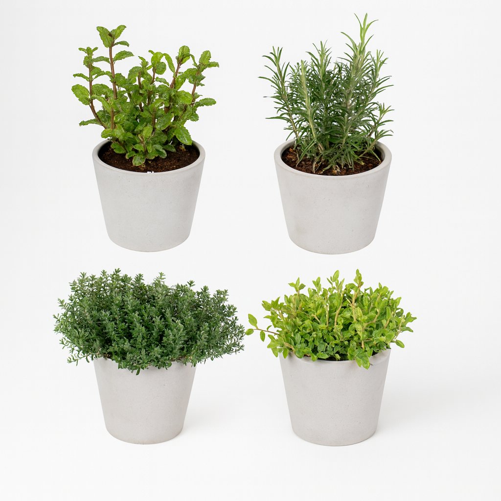 Gartenkräutermischung (4 Stück) - 18cm